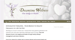 Desktop Screenshot of dreamtimewellness.com